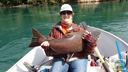 Fotos da pesca esportiva em Chaiten no Chile